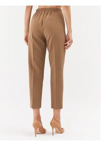 Maryley Spodnie materiałowe 23IB616/41AL Brązowy Regular Fit. Kolor: brązowy. Materiał: syntetyk #5