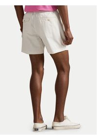 Polo Ralph Lauren Szorty materiałowe 710644995042 Biały Regular Fit. Kolor: biały. Materiał: bawełna #4