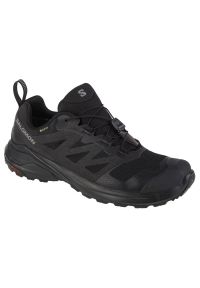 salomon - Buty do biegania Salomon X-Adventure Gtx M 473211 czarne. Zapięcie: sznurówki. Kolor: czarny. Materiał: guma, materiał. Szerokość cholewki: normalna