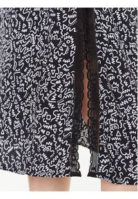 Tommy Jeans Spódnica midi DW0DW14977 Czarny Regular Fit. Kolor: czarny. Materiał: wiskoza #3