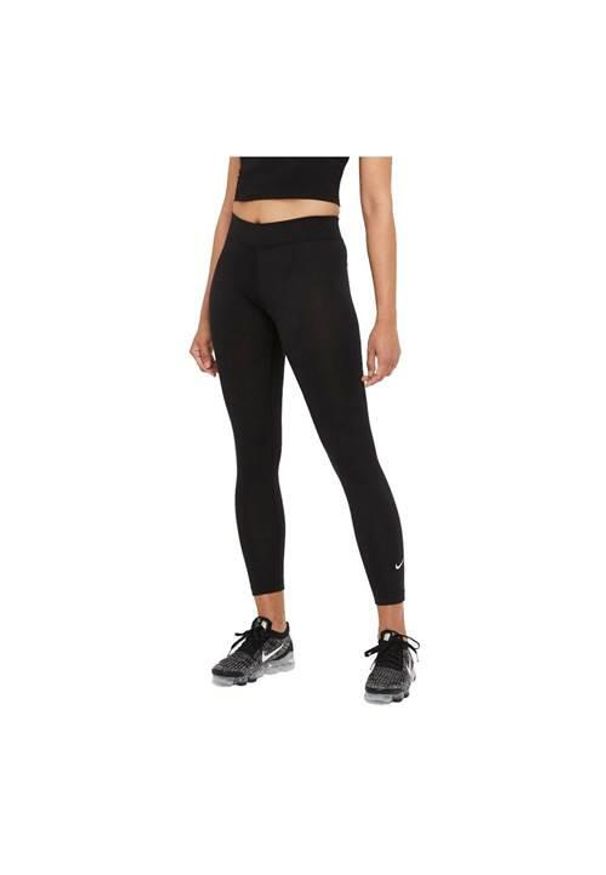 Spodnie sportowe damskie Nike Essentials 78 MR. Kolor: czarny. Sport: fitness