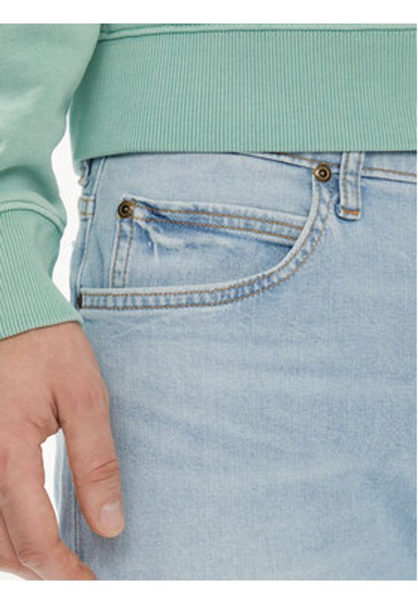 Lee Jeansy Rider 112349881 Niebieski Slim Fit. Kolor: niebieski