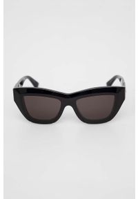 Bottega Veneta okulary przeciwsłoneczne damskie kolor czarny. Kolor: czarny #4