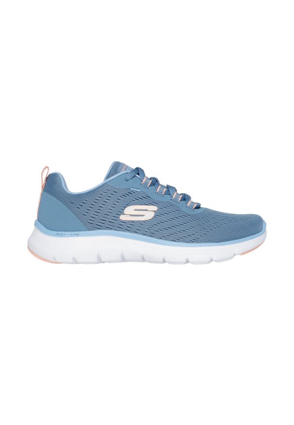skechers - Buty damskie SKECHERS Flex Appeal 5.0 New Path. Kolor: niebieski. Model: Skechers Sport. Sport: turystyka piesza