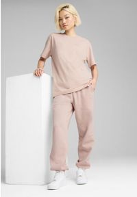 Puma - Koszulka unisex Essentials Elevated PUMA Rose Quartz Pink. Kolor: różowy. Materiał: materiał