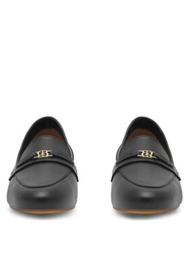 Gino Rossi - GINO ROSSI Loafersy AMBER-23453PE Czarny. Kolor: czarny. Materiał: skóra