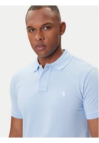 Polo Ralph Lauren Polo Core Replen 710782592 Niebieski Custom Slim Fit. Typ kołnierza: polo. Kolor: niebieski. Materiał: bawełna #5