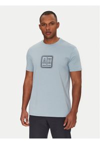 Armani Exchange T-Shirt XM000545 AF10361 U9287 Niebieski Regular Fit. Kolor: niebieski. Materiał: bawełna