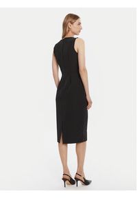 Rinascimento Sukienka koktajlowa CFC0125073003 Czarny Slim Fit. Kolor: czarny. Materiał: syntetyk. Styl: wizytowy