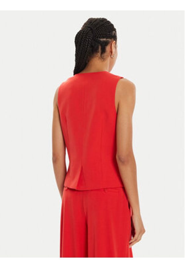 STAUD Kamizelka Brett R24P1100ST Czerwony Regular Fit. Kolor: czerwony. Materiał: syntetyk