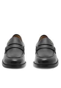 Gino Rossi - GINO ROSSI Mokasyny EO-PIETRO-01 125AM Czarny. Kolor: czarny. Materiał: skóra #4