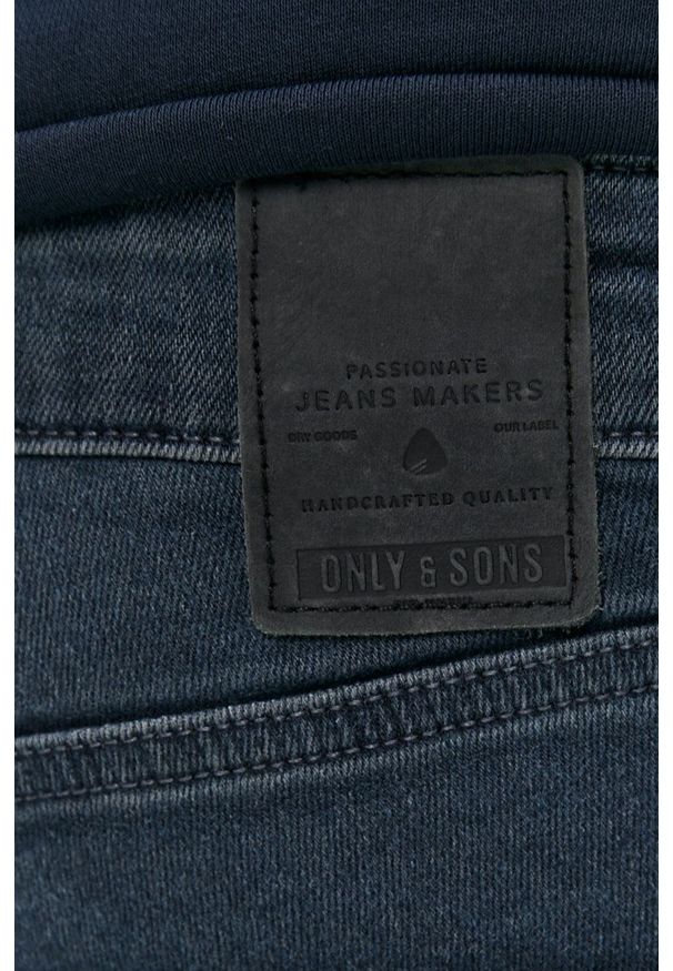 Only & Sons - Jeansy Loom. Kolor: szary