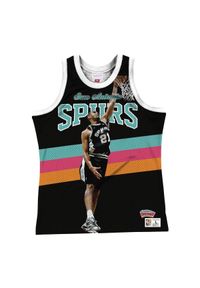 Koszulka bezrękawnik Mitchell & Ness NBA San Antonio Spurs Tim Duncan. Kolor: czarny. Długość rękawa: bez rękawów #1