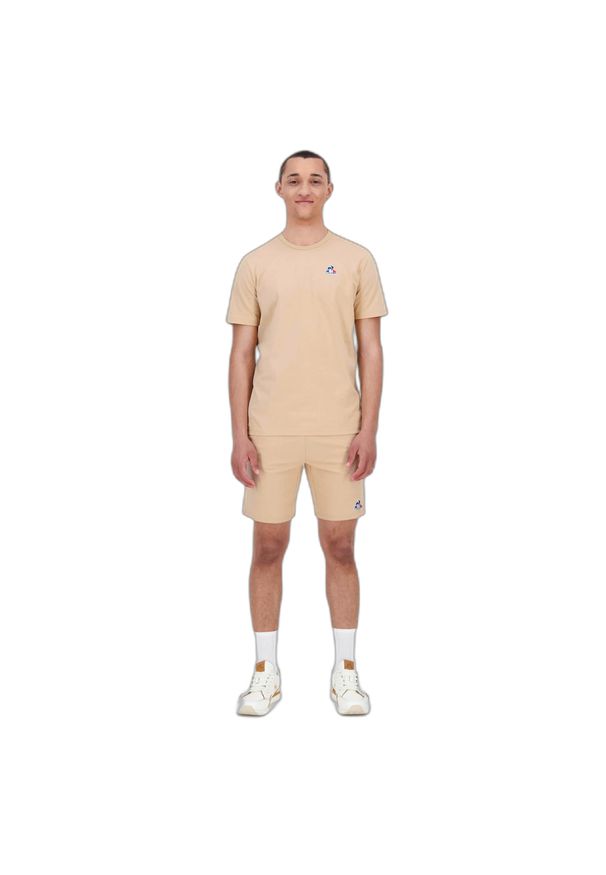 Koszulka Le Coq Sportif Essentiels N°1. Kolor: beżowy