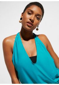 bonprix - Tankini (3 części). Typ kołnierza: dekolt w serek. Kolor: czarny. Długość rękawa: na ramiączkach. Styl: klasyczny #3