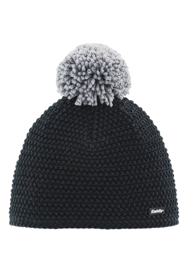 Czapka Eisbar Jamie Pompon MÜ. Kolor: czarny. Materiał: wełna. Styl: sportowy