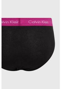 Calvin Klein Underwear Slipy (5-pack) kolor czarny. Kolor: czarny #6