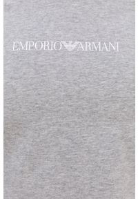 Emporio Armani Underwear T-shirt 163139.1A227 damski kolor szary. Okazja: na co dzień. Kolor: szary. Materiał: materiał, dzianina. Wzór: nadruk. Styl: casual #5