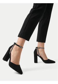 DeeZee Czółenka CEO-WSS21503-01 Czarny. Kolor: czarny. Materiał: materiał #3