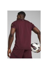 Puma - Męska trzecia koszulka Manchester City 24/25 PUMA Dark Jasper Red. Kolor: czerwony