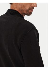 C.P. Company Sweter 19CMKN061A110432A Czarny Regular Fit. Kolor: czarny. Materiał: bawełna