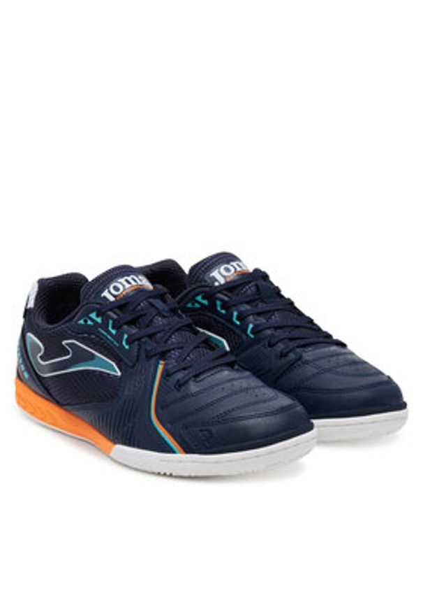 Joma Buty do piłki nożnej Dribling 2503 DRIS2503IN Granatowy. Kolor: niebieski. Materiał: skóra
