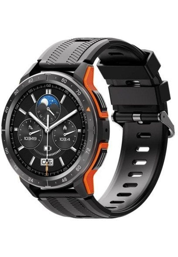 FOSSiBOT - Fossibot W101 Smartwatch - zegarek smart Pomarancz. Rodzaj zegarka: smartwatch