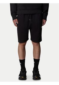 The North Face Szorty sportowe Essential NF0A8C2G Czarny Loose Fit. Kolor: czarny. Materiał: bawełna, syntetyk. Styl: sportowy