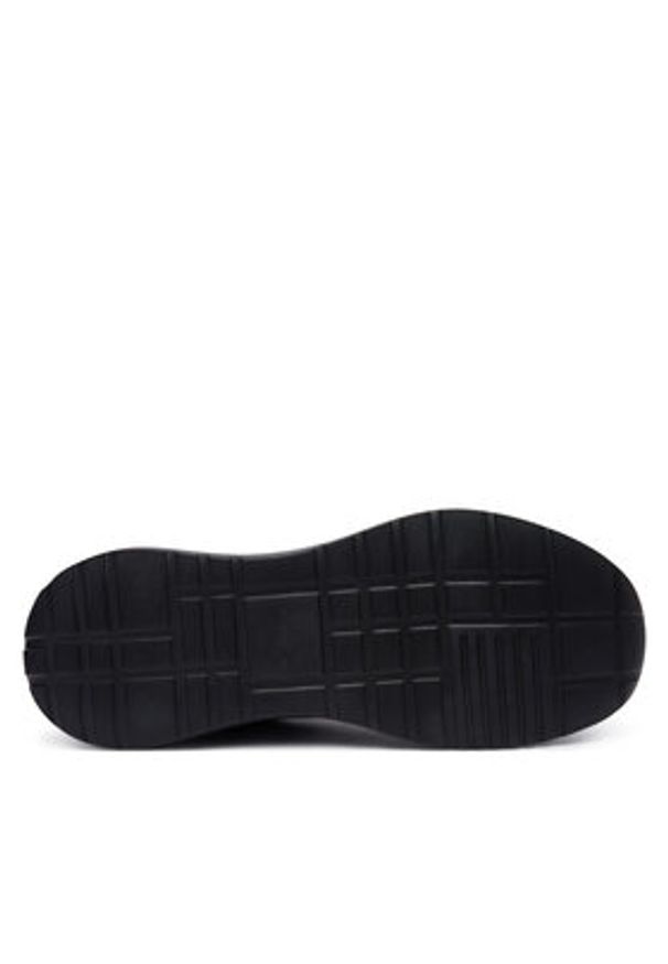 Calvin Klein Sneakersy Light Eva Runn Laceup Aop HM0HM02343 Czarny. Kolor: czarny. Materiał: materiał