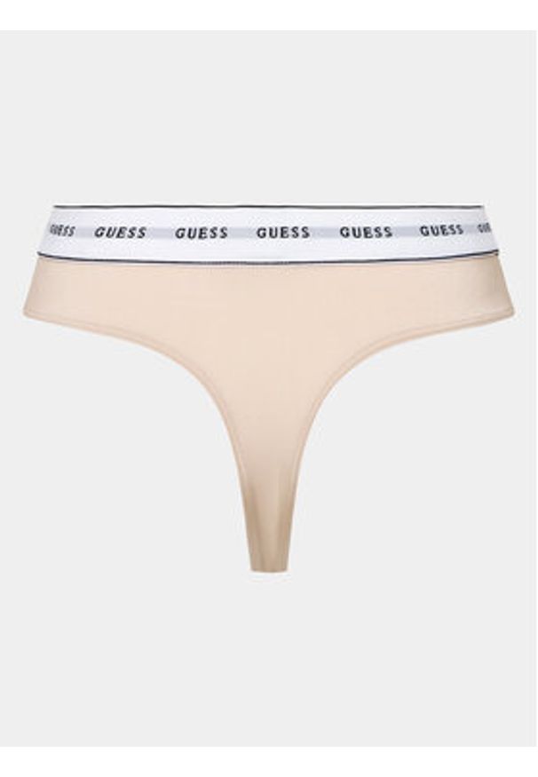 Guess Stringi Belle O2BE00 KBBT0 Beżowy. Kolor: beżowy. Materiał: syntetyk