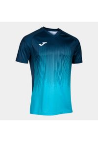 Koszulka do piłki nożnej męska Joma Tiger IV. Kolor: wielokolorowy, różowy, niebieski #1