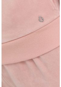 Guess bluza damska kolor różowy gładka. Okazja: na co dzień. Kolor: różowy. Materiał: dzianina. Długość rękawa: raglanowy rękaw. Wzór: gładki. Styl: casual #2