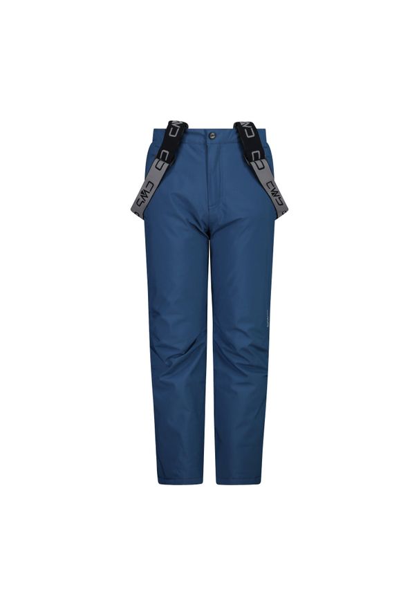 Spodnie dziecięce narciarskie CMP 3W15994. Kolor: niebieski, wielokolorowy, czarny. Sezon: zima. Sport: narciarstwo