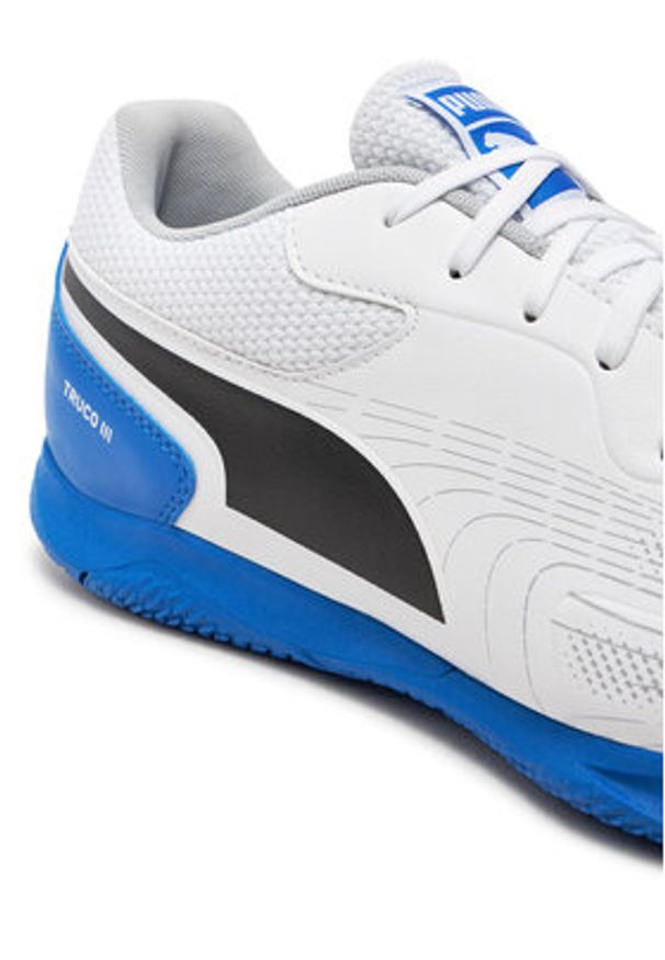 Puma Buty do piłki nożnej Truco III 107979 Biały. Kolor: biały. Materiał: skóra