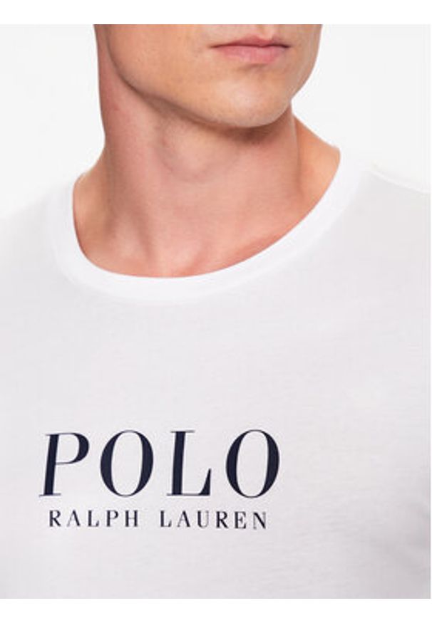 Polo Ralph Lauren Longsleeve 714899614005 Biały Regular Fit. Typ kołnierza: polo. Kolor: biały. Materiał: bawełna. Długość rękawa: długi rękaw