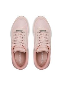 Calvin Klein Sneakersy Flexi Runner Lace Up HW0HW01370 Różowy. Kolor: różowy. Materiał: skóra #6