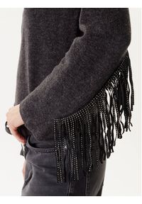 only - ONLY Sweter Jake 15355819 Szary Regular Fit. Kolor: szary. Materiał: syntetyk #6