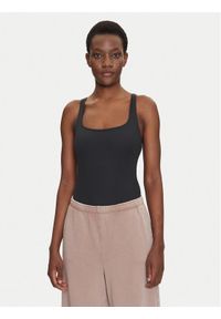 GIRLFRIEND COLLECTIVE - Girlfriend Collective Body Penny 5013 Czarny Slim Fit. Kolor: czarny. Materiał: syntetyk