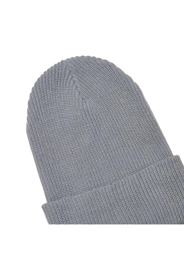 FLEXFIT - Prążkowana Czapka Z Dzianiny Z Przędzy Z Recyklingu. Kolor: szary. Materiał: dzianina, prążkowany