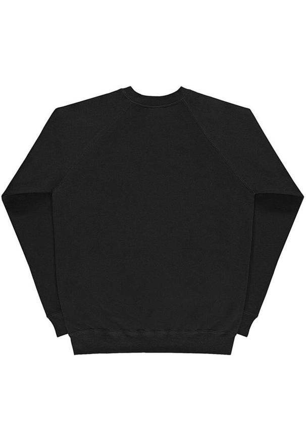 SG - Męska Bluza Z Raglanowym Rękawem. Kolor: czarny. Długość rękawa: raglanowy rękaw