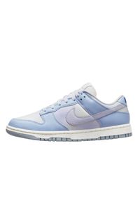 Buty do chodzenia dla dorosłych Nike Dunk Low White Blue Airbrush. Kolor: szary. Sport: turystyka piesza