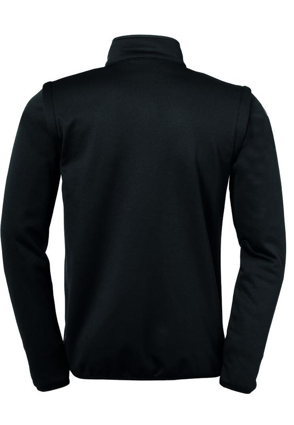 UHLSPORT - Kurtka z odpinanymi rękawami Uhlsport Essential. Kolor: czarny, biały, wielokolorowy. Materiał: materiał. Sport: piłka nożna
