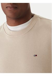 Tommy Jeans Bluza DM0DM20741 Beżowy Regular Fit. Kolor: beżowy. Materiał: bawełna #5