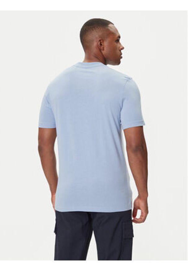 BOSS T-Shirt Te_Animali 50546362 Granatowy Regular Fit. Kolor: niebieski. Materiał: bawełna