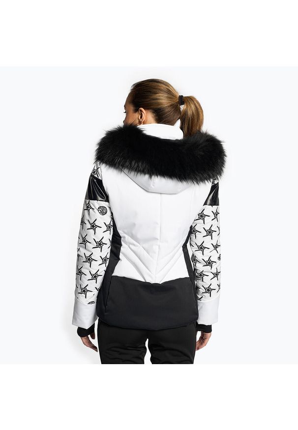 Kurtka narciarska damska Sportalm Stereo m.Kap+P. Kolor: biały. Sezon: zima. Sport: narciarstwo