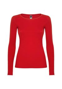 ROLY - Damska Koszulka Z Długim Rękawem Extreme. Kolor: czerwony. Długość rękawa: długi rękaw. Długość: długie. Sport: turystyka piesza #1
