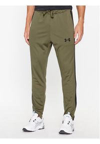 Under Armour Dres Ua Knit Track Suit 1357139 Khaki Fitted Fit. Kolor: brązowy. Materiał: syntetyk #6