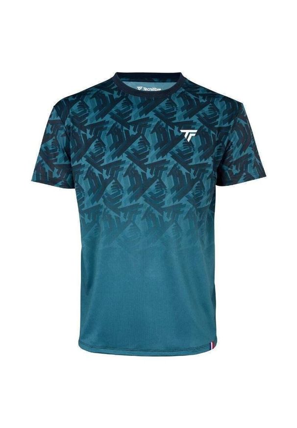 TECNIFIBRE - Koszulka T-Shirt tenisowa męska Tecnifibre X-Loop Tee. Kolor: niebieski. Sport: tenis