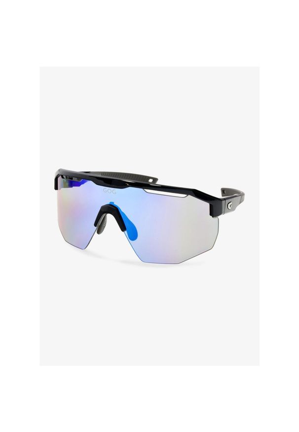 Okulary do biegania GOG Argo - black/poly.blue. Kolor: czarny