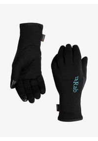 Rękawiczki damskie Rab Power Stretch Contact Glove. Kolor: czarny